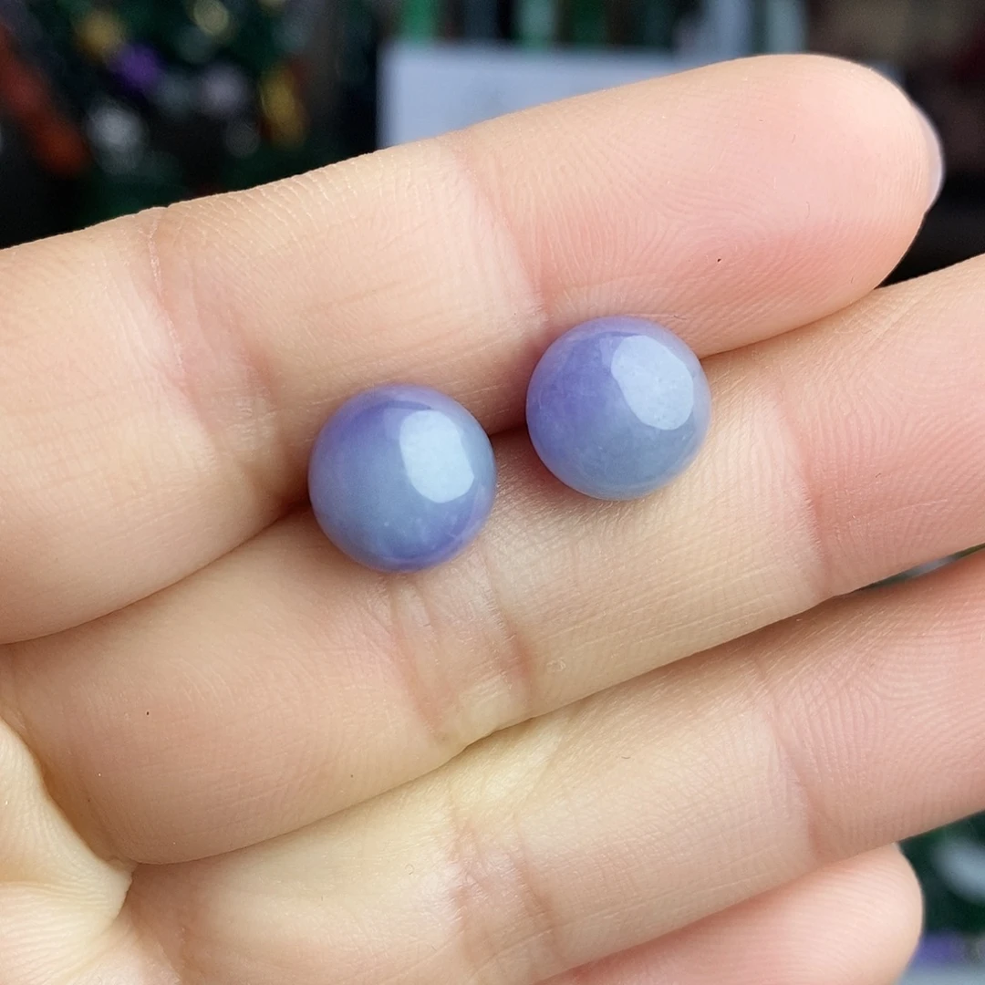 翡翠未镶嵌耳饰39.9