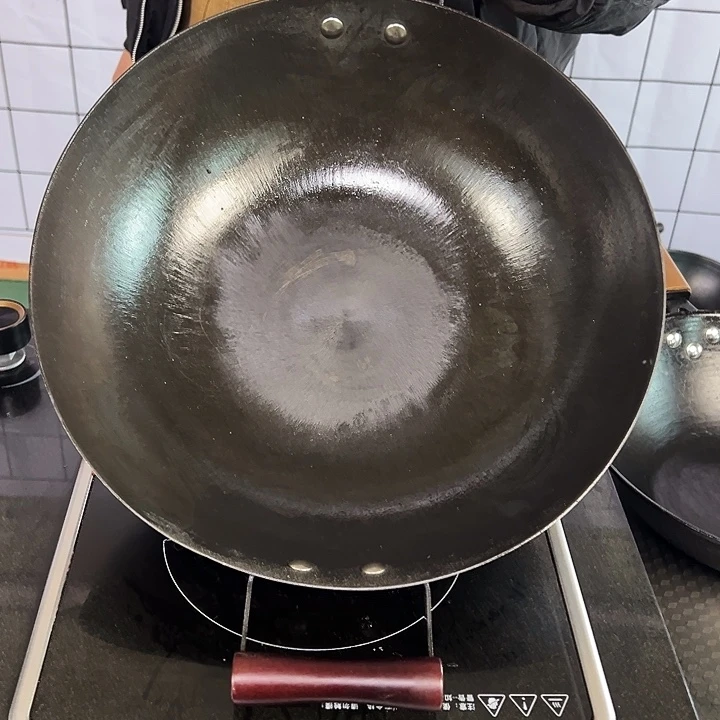 黄***丫铸铁老式传统新款铸铁锅两耳朵#36