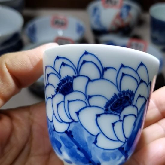 杯张学鸿老师青花