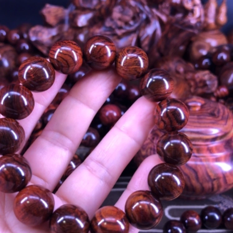 【闪购商品】黄花梨/降香黄檀手串/手链陪**数