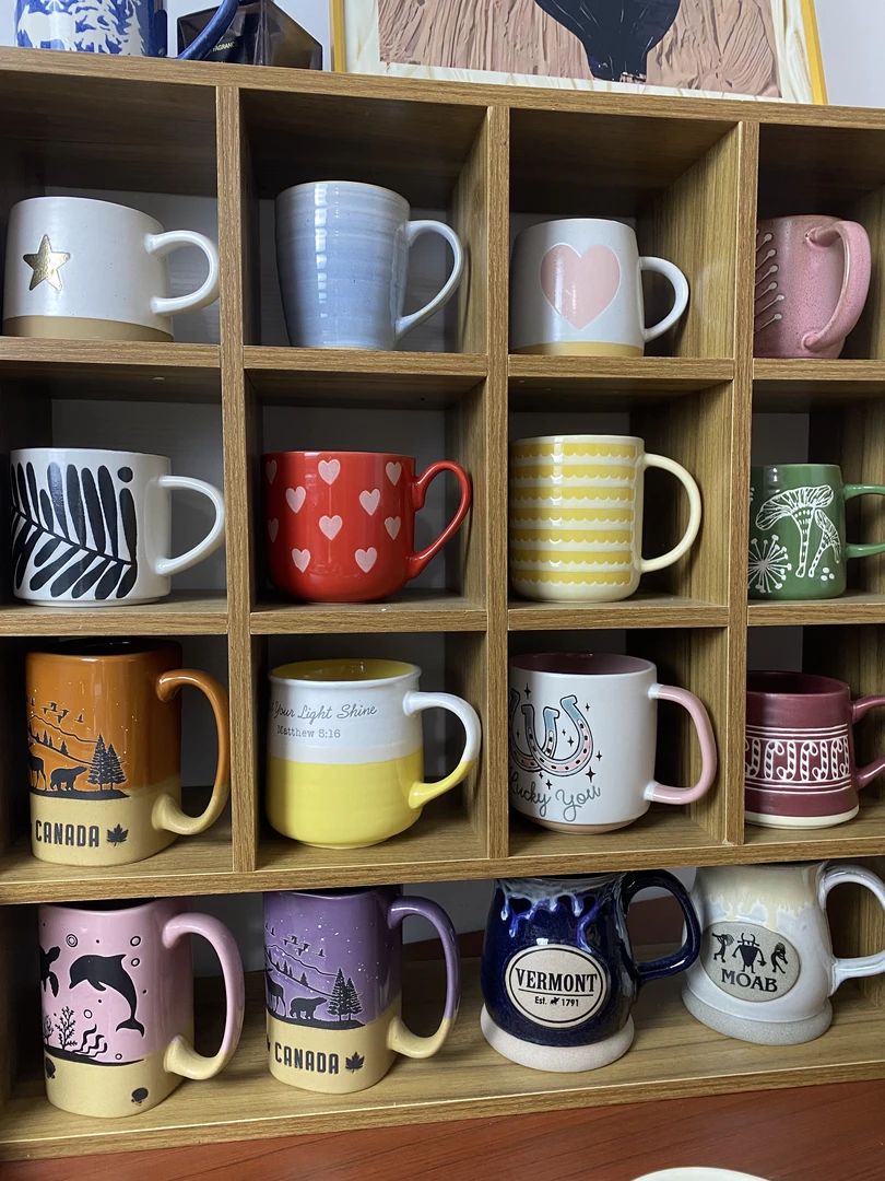 陶瓷水杯单个链接（微瑕）陶瓷杯家用咖啡杯茶杯马克杯杯子