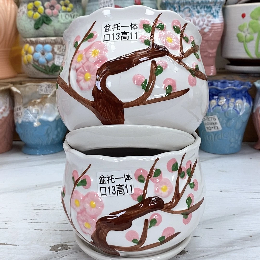 陶瓷@陶瓷花盆@@5838375869