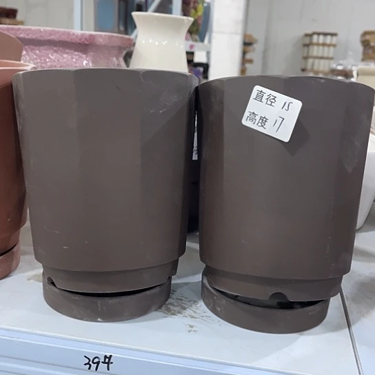 多肉绿植陶瓷花盆9.9包邮，有孔