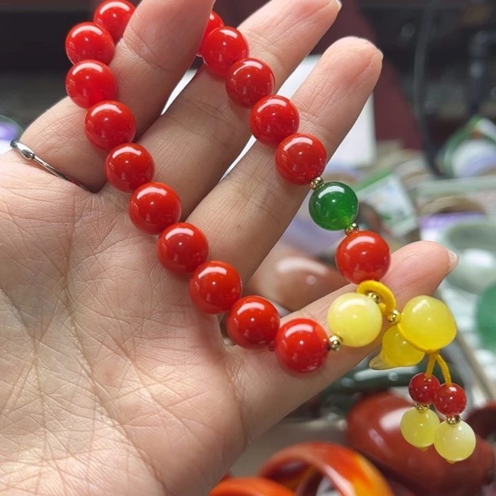 玛瑙/玉髓手链未镶嵌