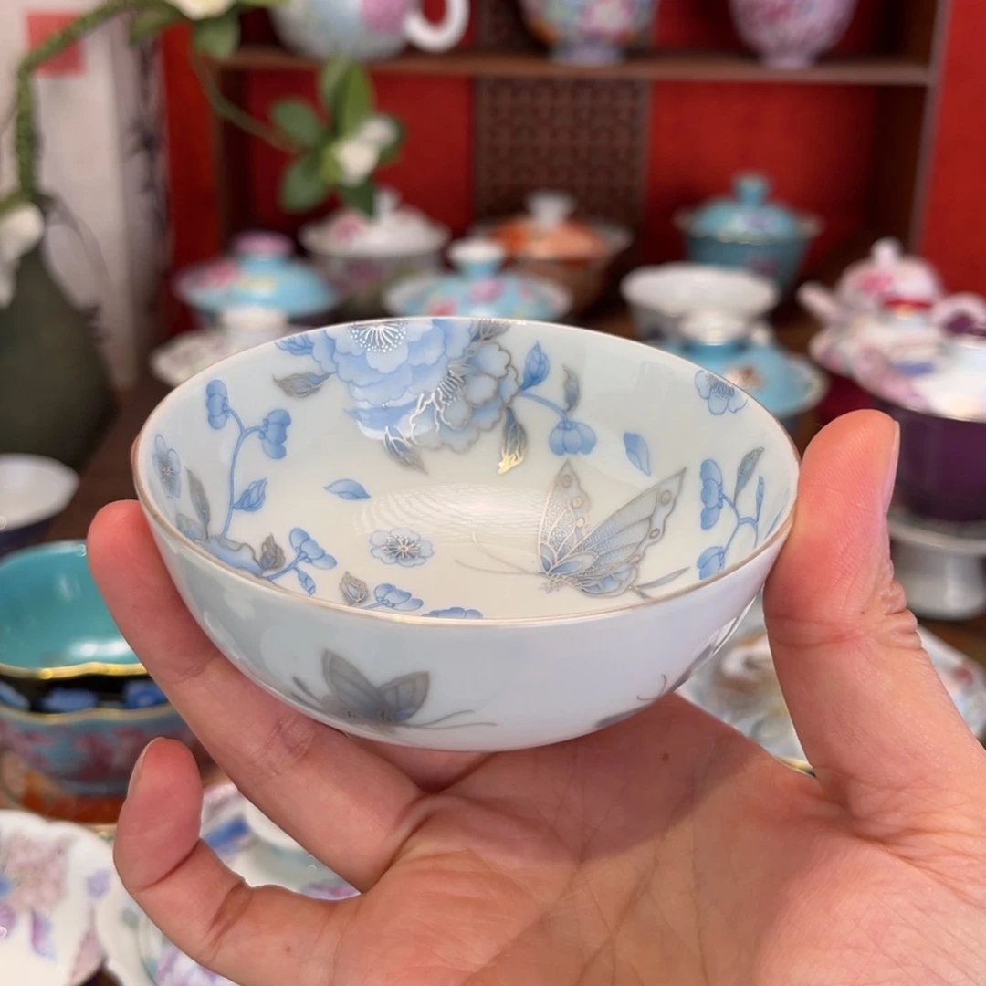 景德镇纯手绘陶瓷茶具