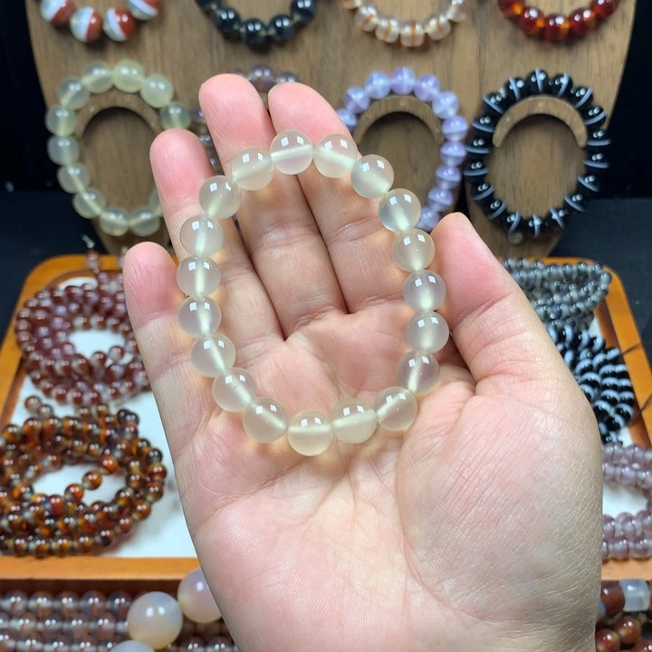 玛瑙/玉髓未镶嵌手链