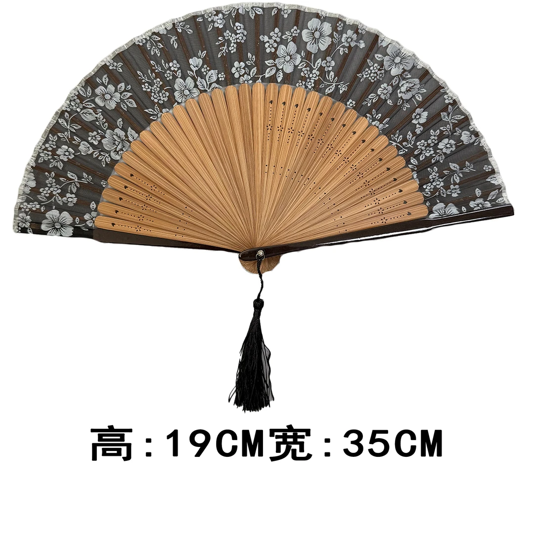 2679#【繁花似锦】扇子（尺寸很小）高19CM宽35CM