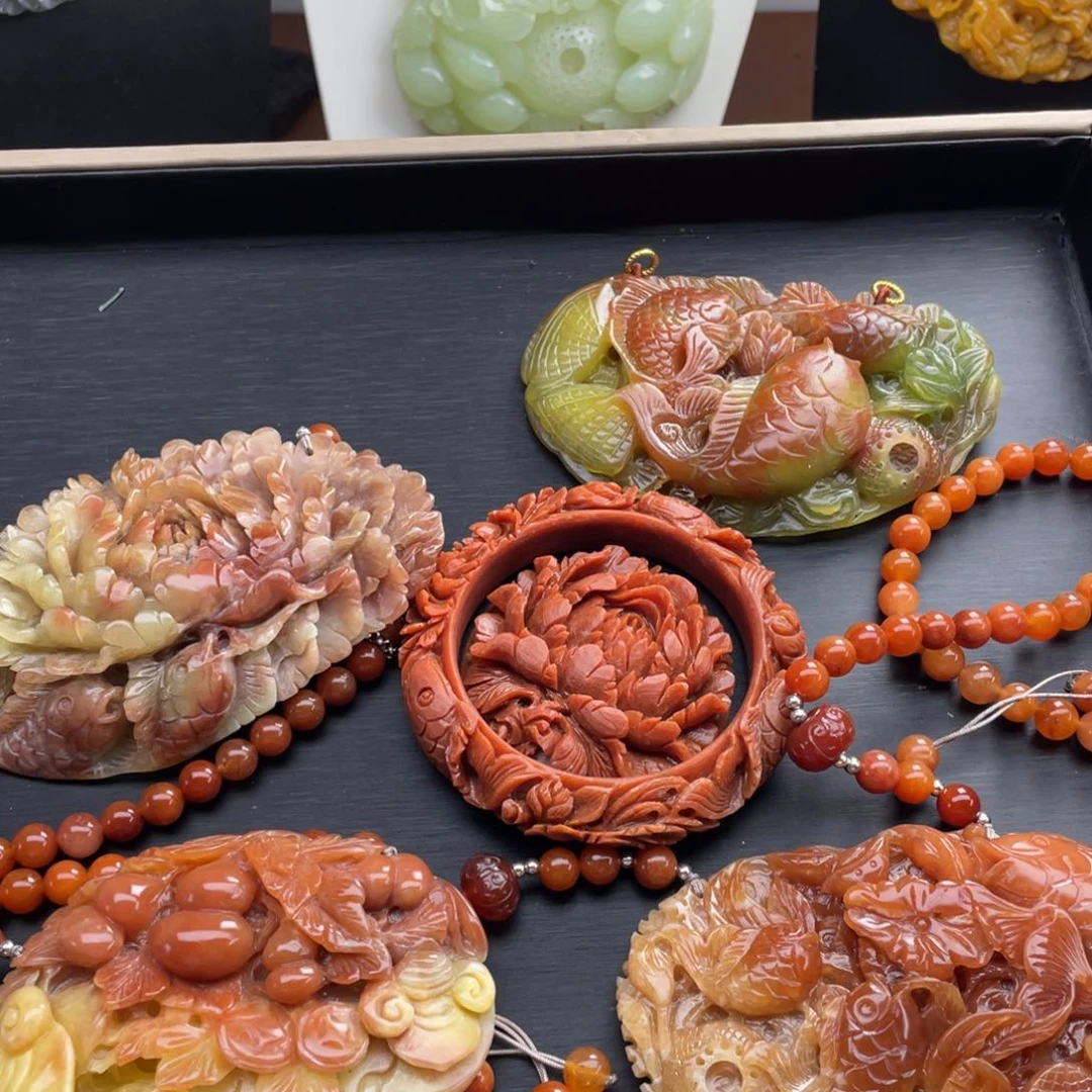 未镶嵌蛇纹石玉颈饰用***洋