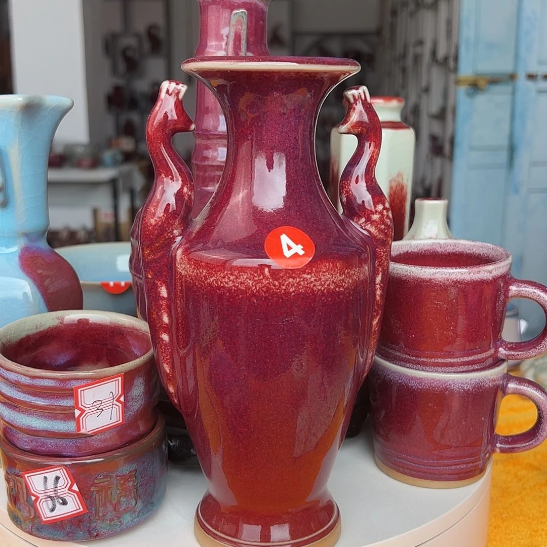 摆件郑家钧窑摆件