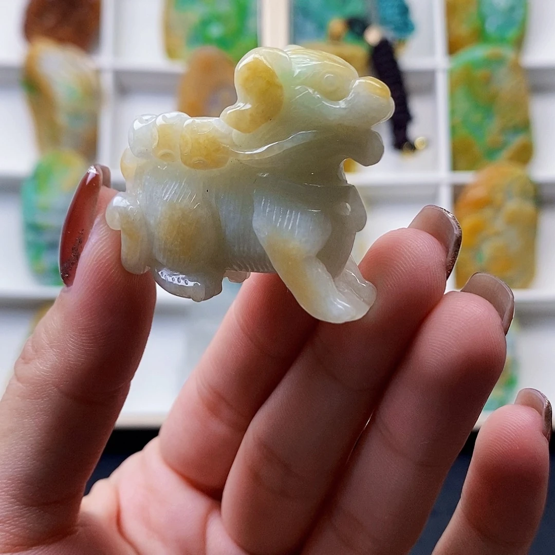 翡翠未镶嵌颈饰翡翠A货