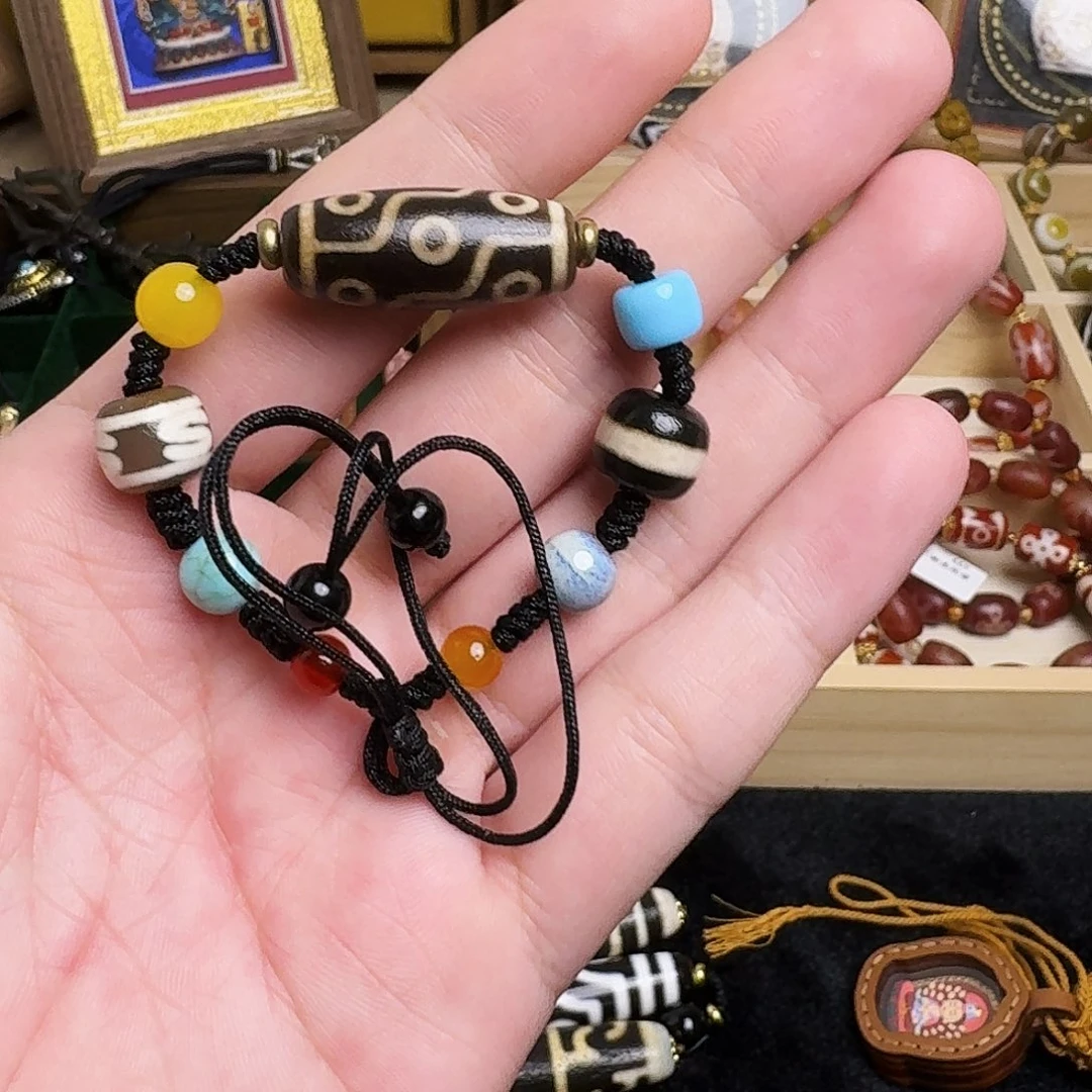 玛瑙/玉髓合金手链1029-7