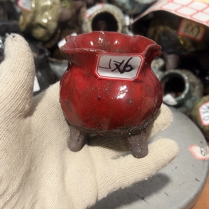 粗陶花盆制作就这样了，