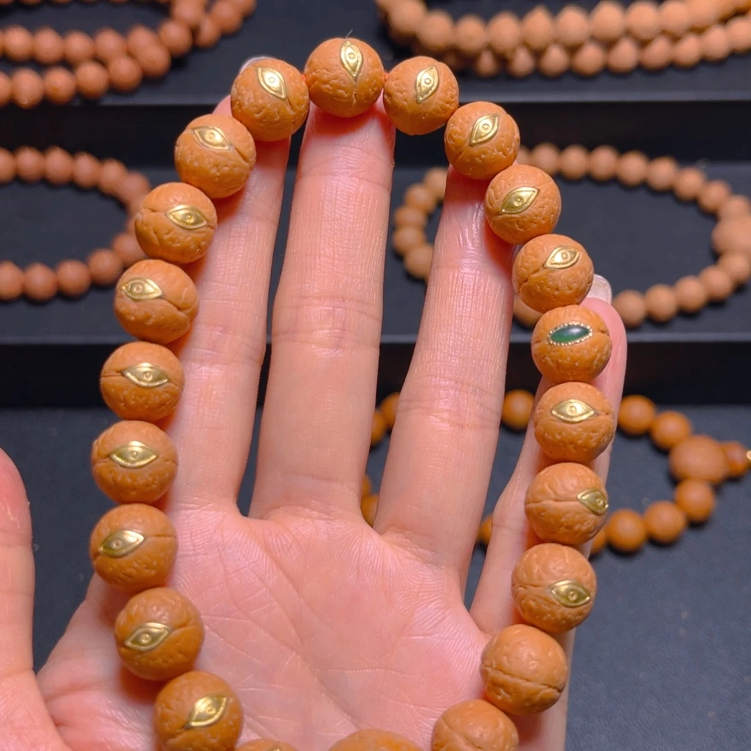 冷***锋吊坠凤眼菩提12mm2025慈悲眼手串