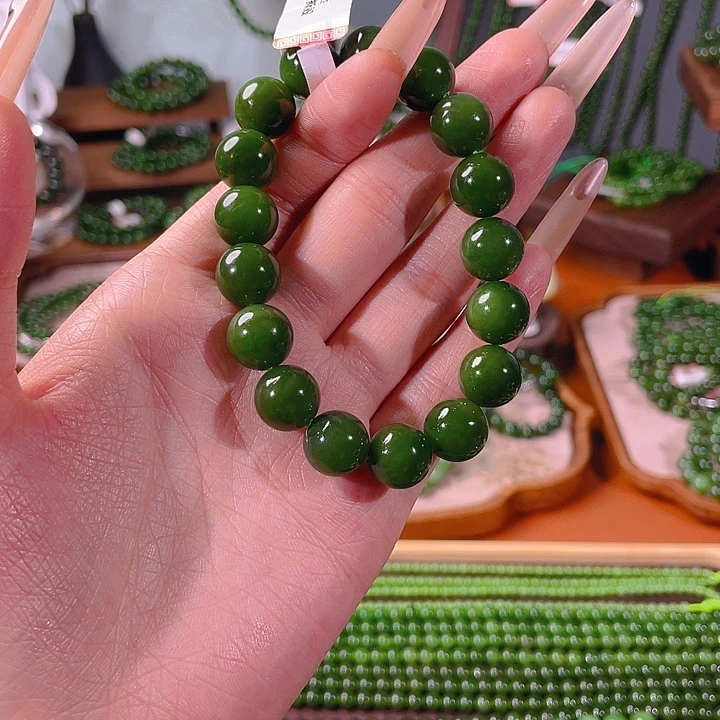 和田玉（碧玉）未镶嵌颈饰12