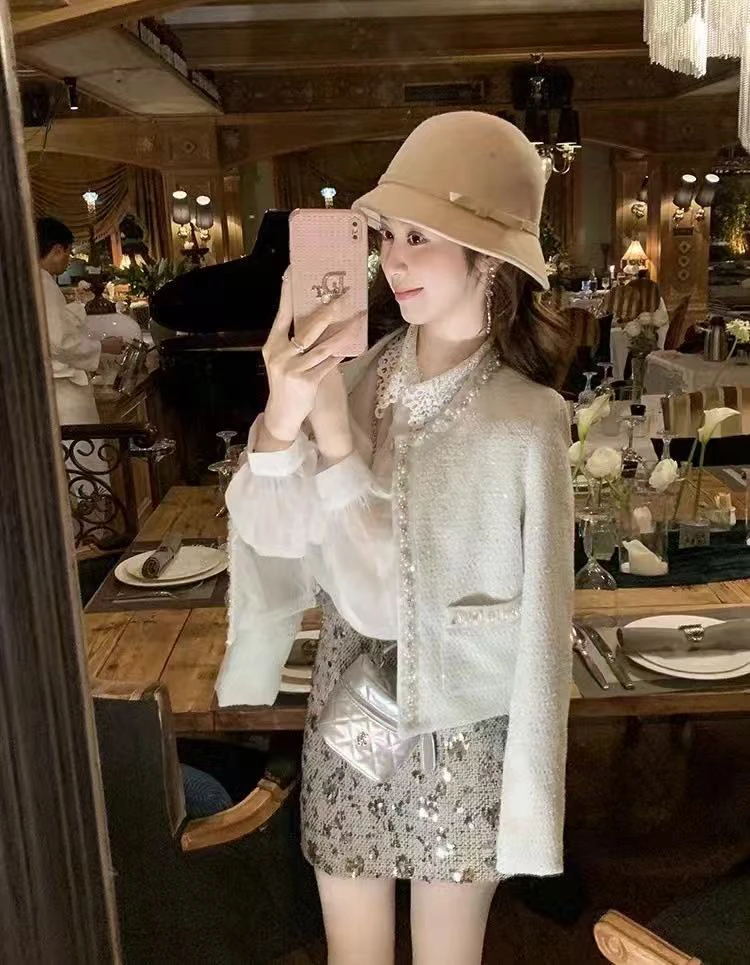 橘子家新款小香外套