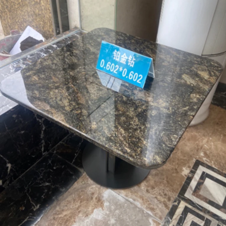 铂金钻60.2×60.2CM茶几边几轻奢