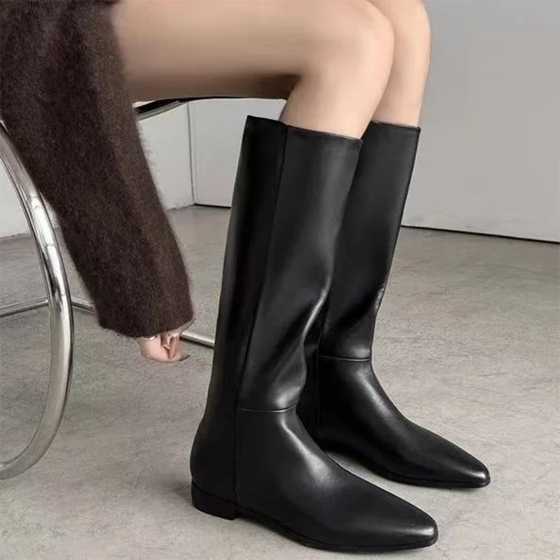 【运费补贴】冬季女靴长靴粗跟时装靴厚底骑士x 020