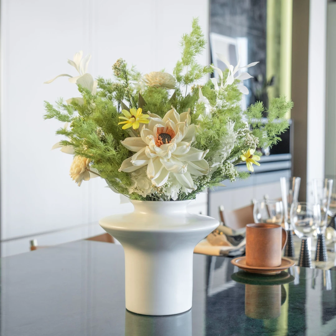 （流年）迷雾山野永生花设计师推荐客厅玄关餐厅高档家居装饰