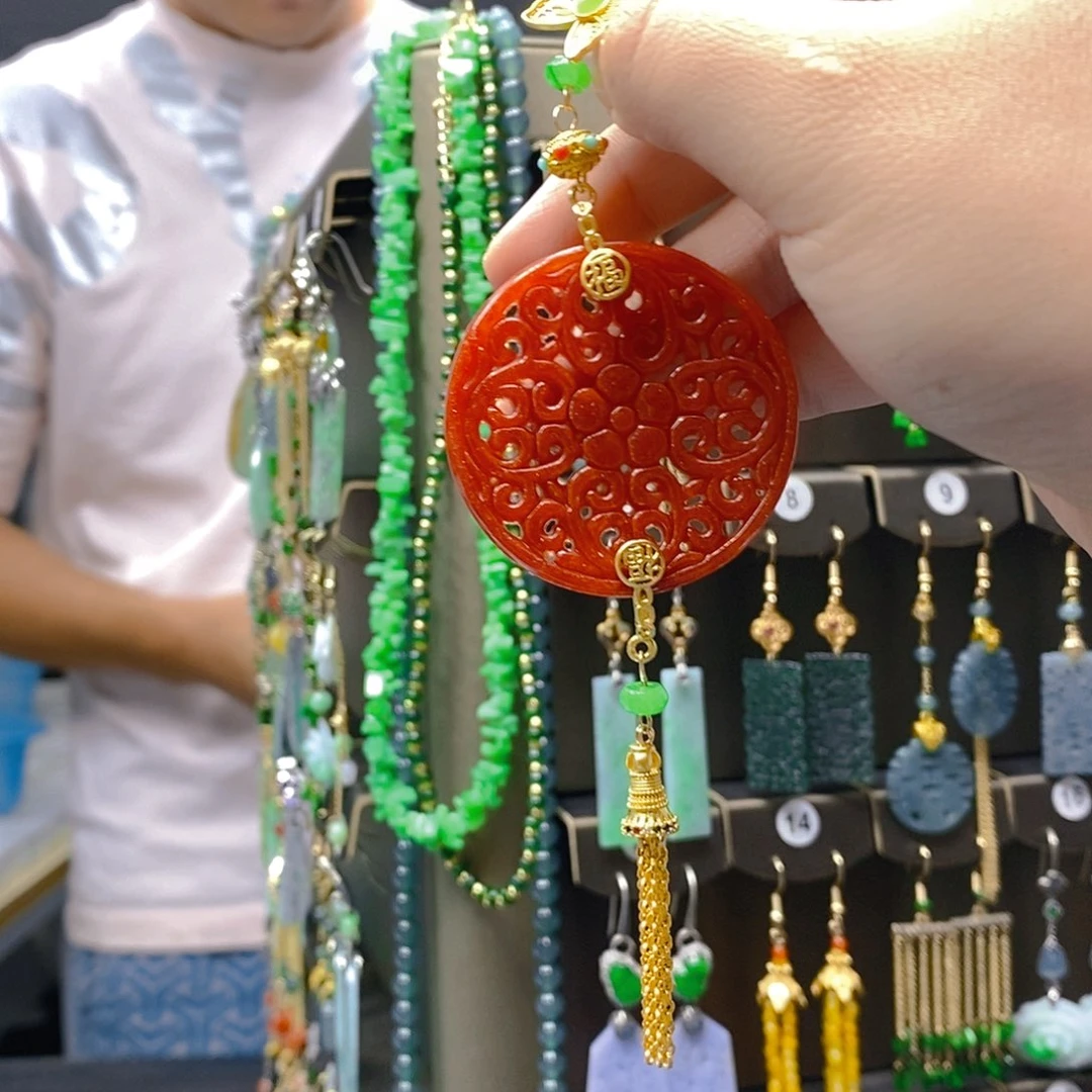 颈饰未镶嵌翡翠翡翠