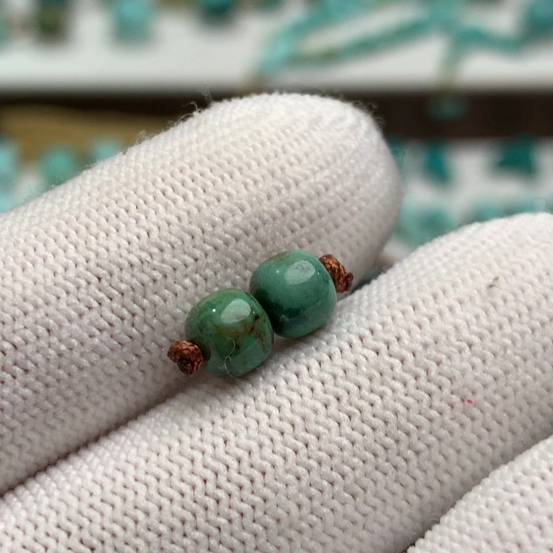 绿松石未镶嵌散珠