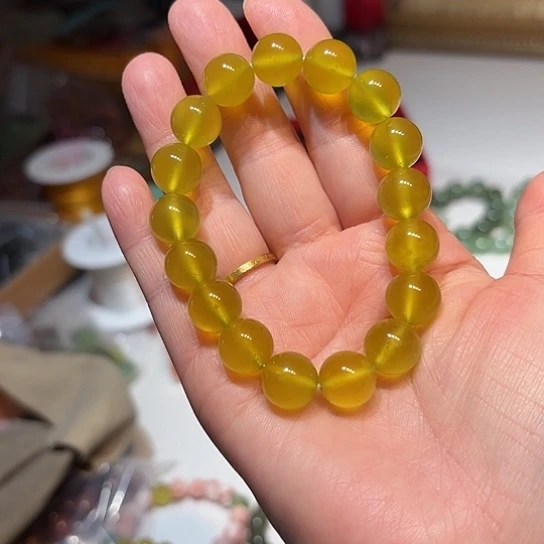 蛇纹石玉未镶嵌手串