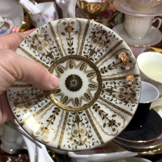 瓷片微瑕陶瓷处理介意请慎拍12.5厘米