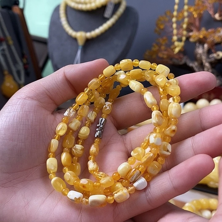 裸石琥珀未镶嵌多圈