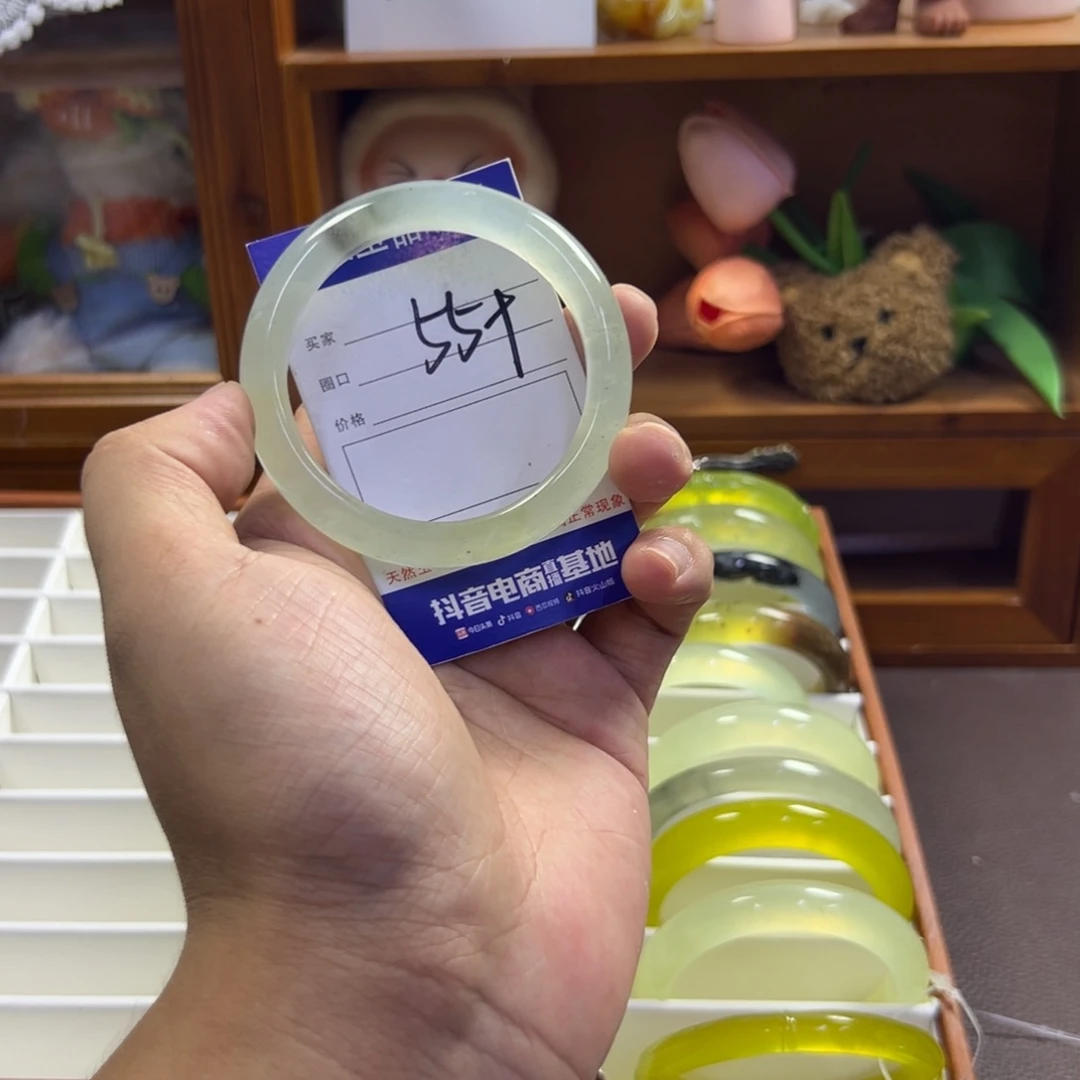 未镶嵌蛇纹石玉手镯569