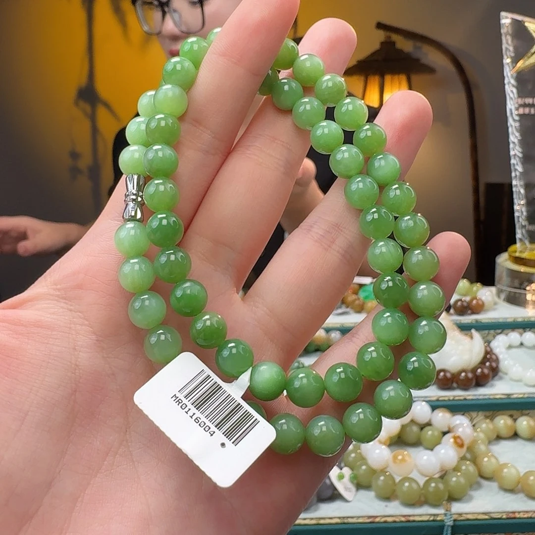 和田玉手串未镶嵌