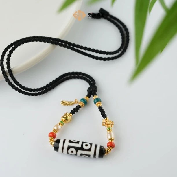 壹加师姐|手工设计横版折线六玛瑙项链多样性发一6574B