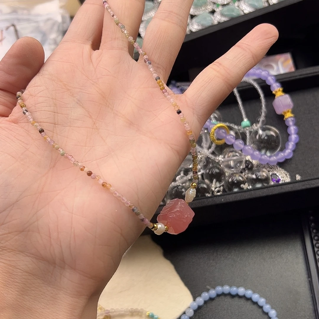 未镶嵌手链水晶单品