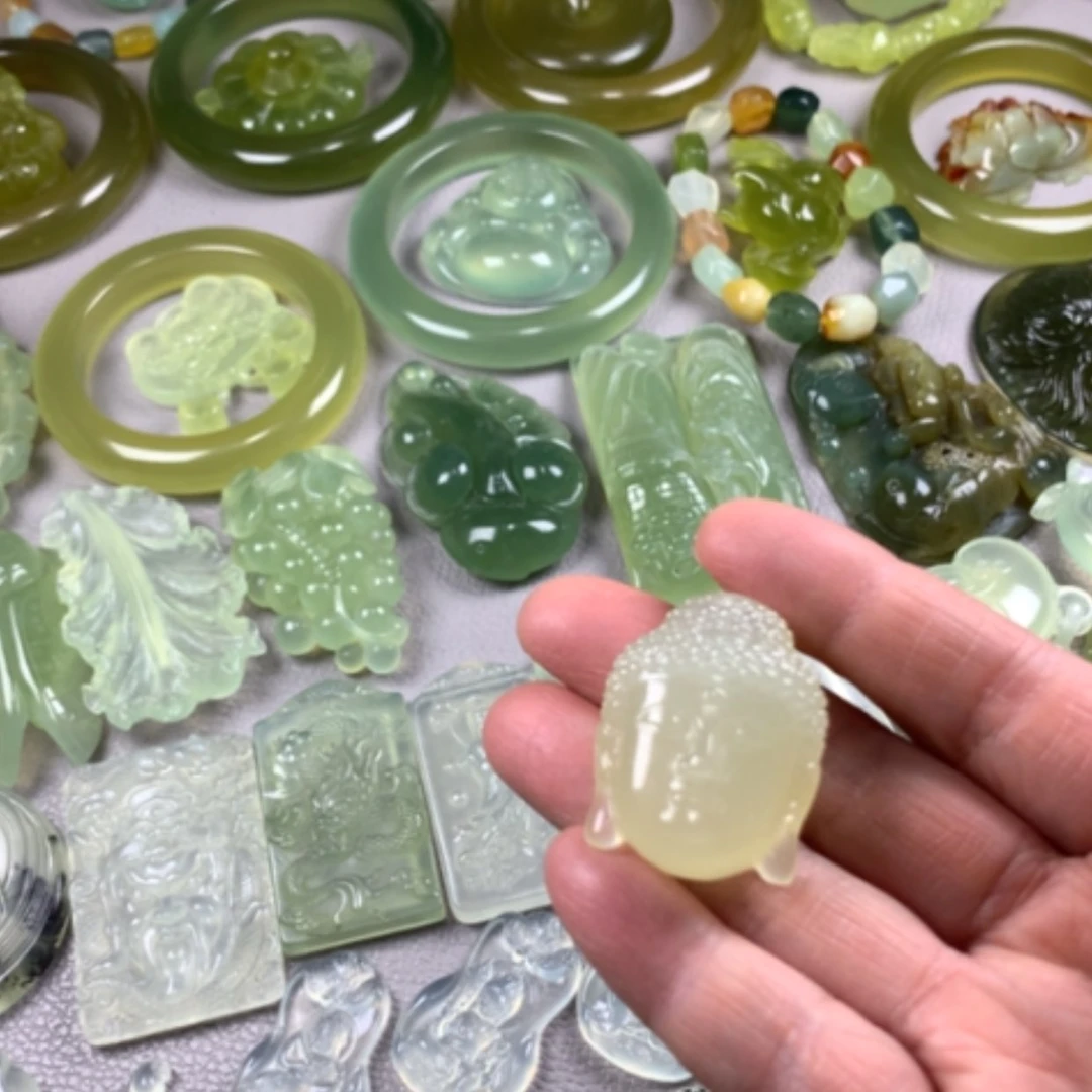 【闪购商品】未镶嵌蛇纹石玉2025新款岫玉