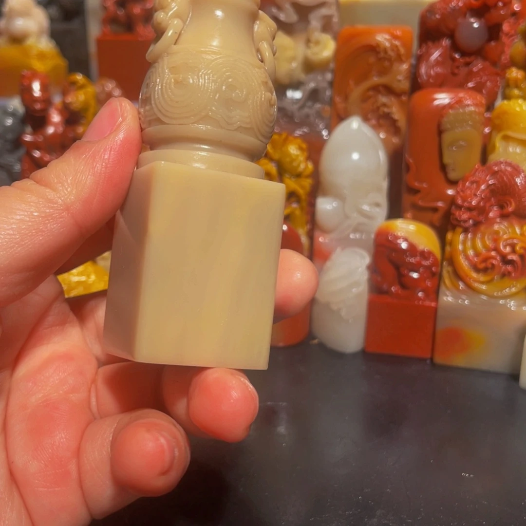 寿山石印石精美寿山