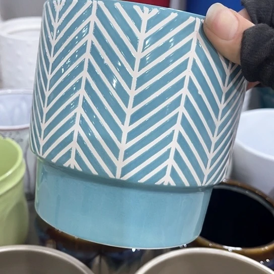 多肉绿植陶瓷花盆9.9包邮