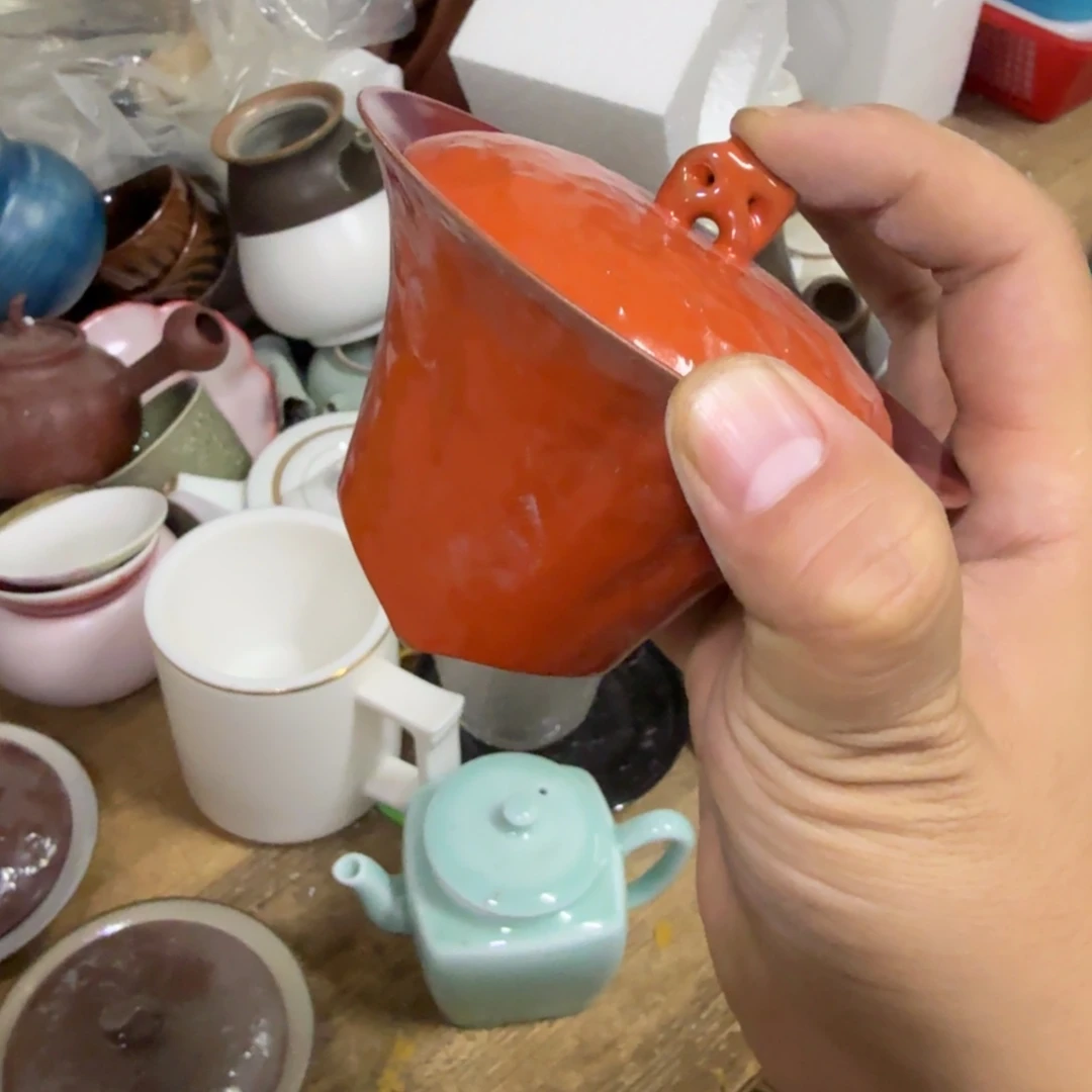 紫砂瑕疵茶具介意勿拍