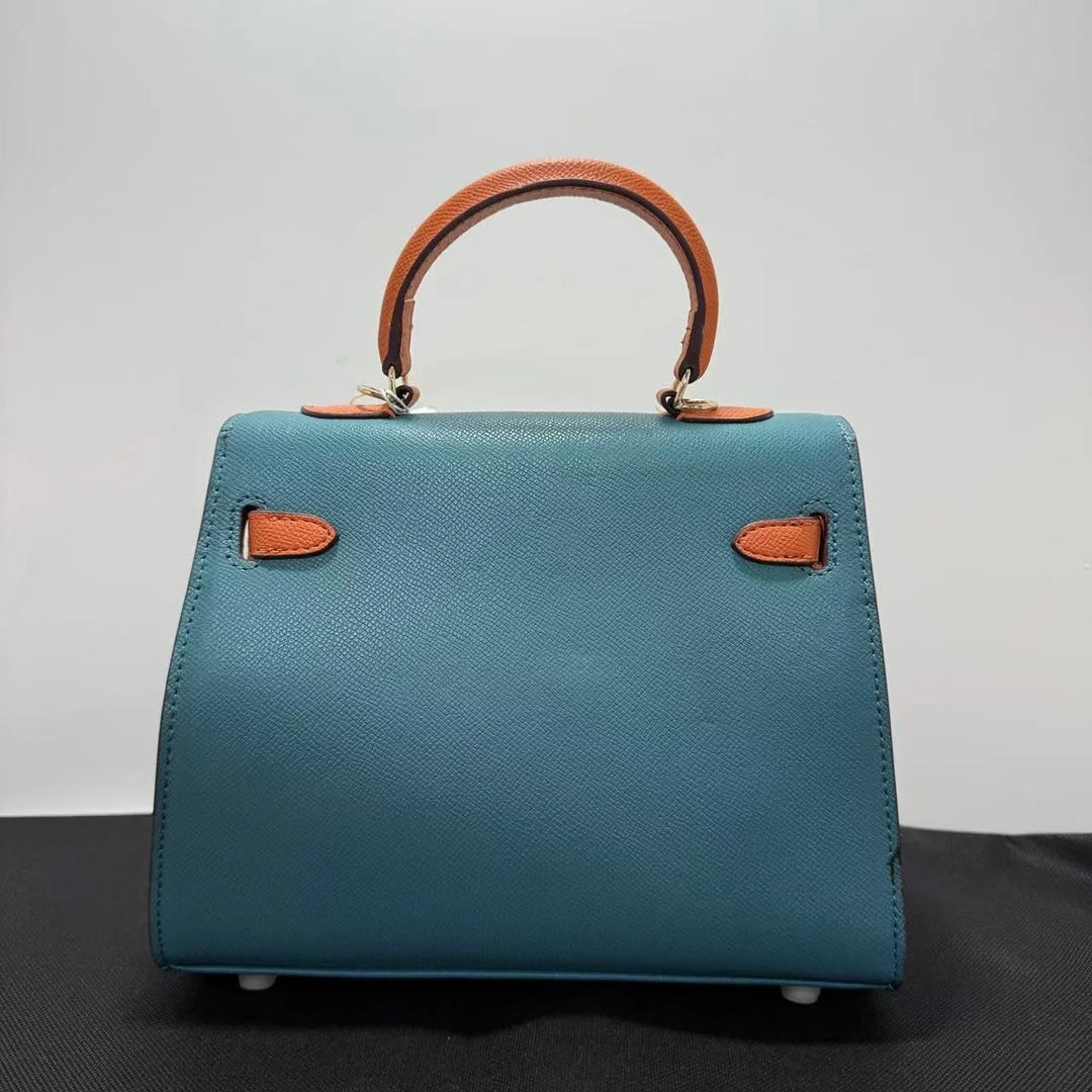 HM539 C25新款蓝色腋下单肩手提包