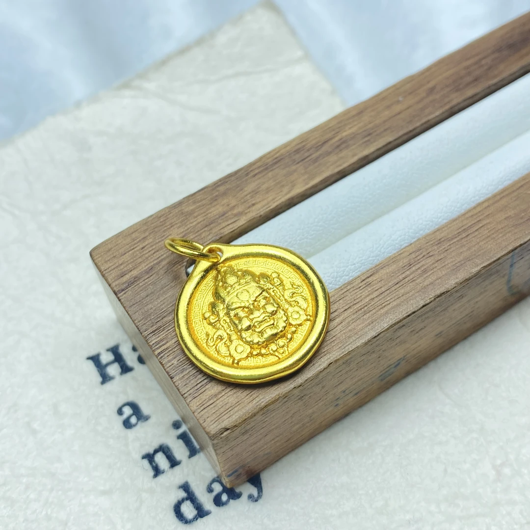 吊坠 N黄财财吊坠多样性发货46909