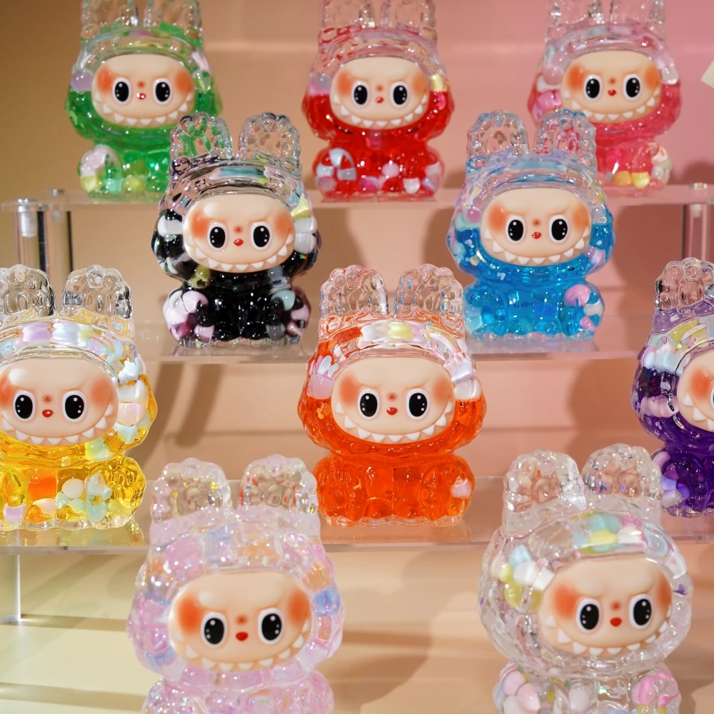 10人成团【彩豆拉布布】书桌摆件，共同许愿同一个颜色