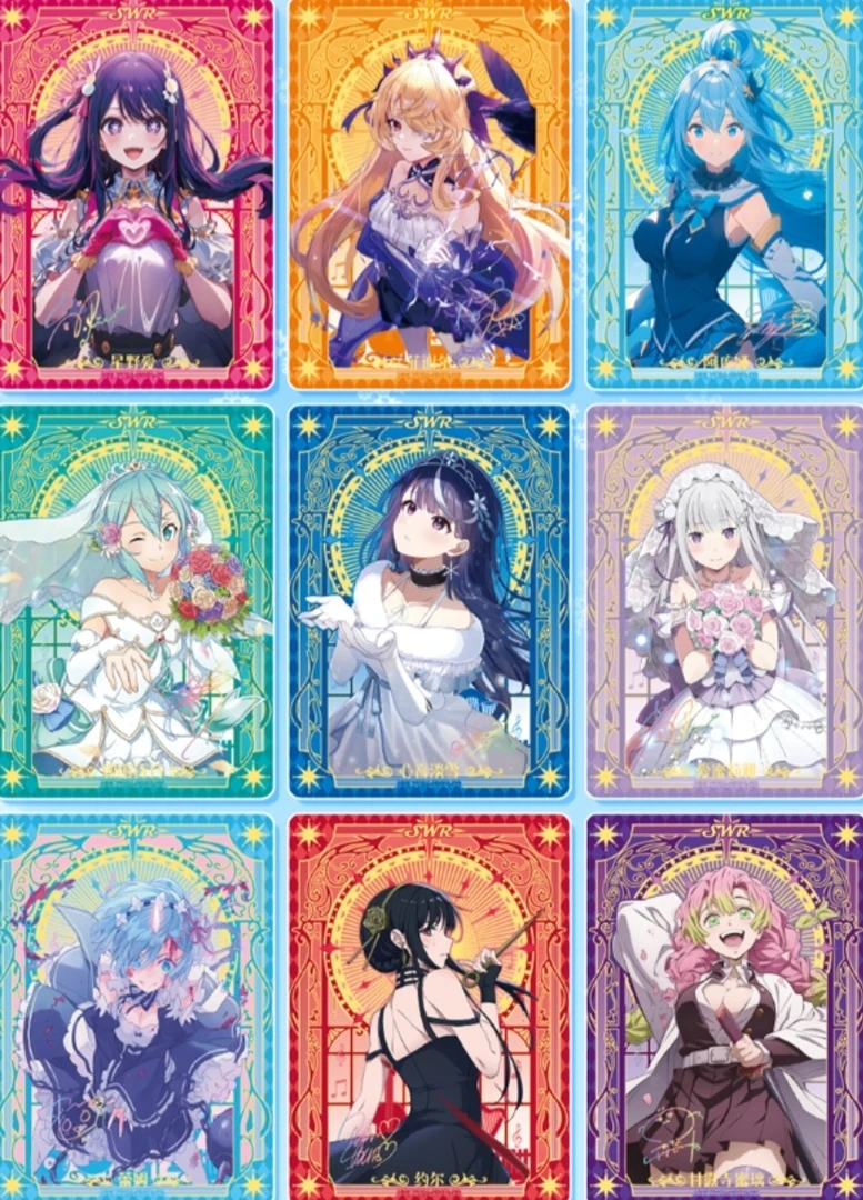 女神物语染冬韵篇6弹10米小青蛙桌游收藏卡牌