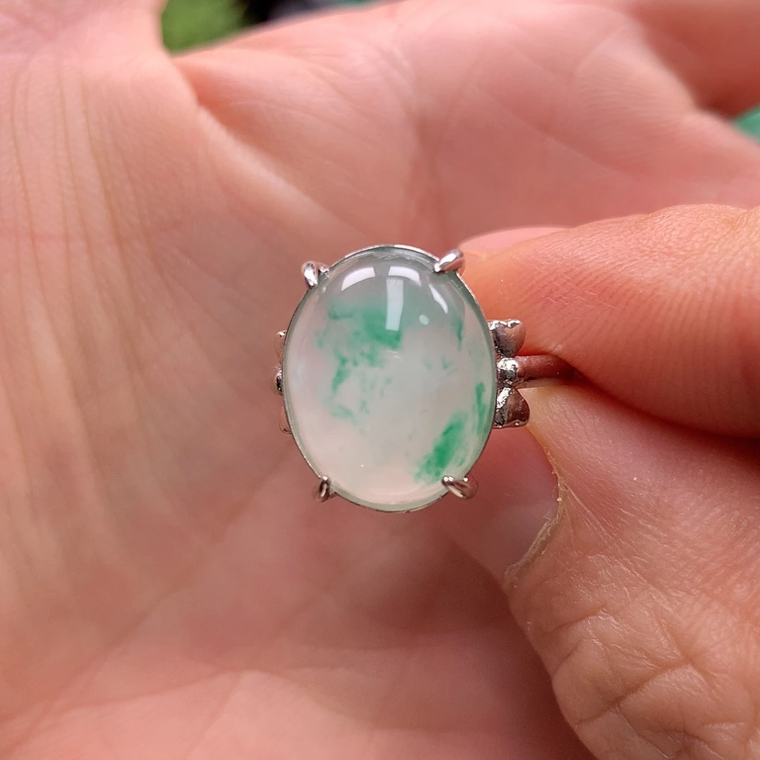 石英质玉戒指未镶嵌