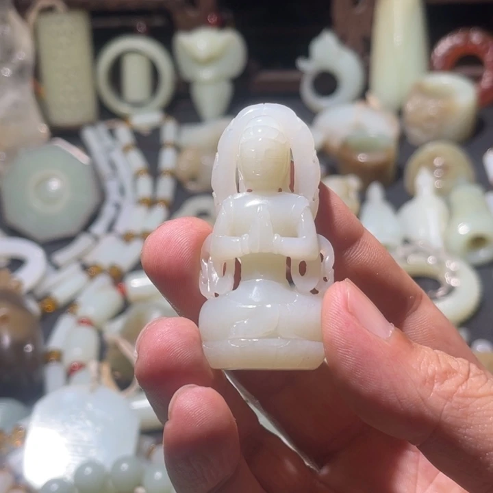 和田玉未镶嵌颈饰?***?