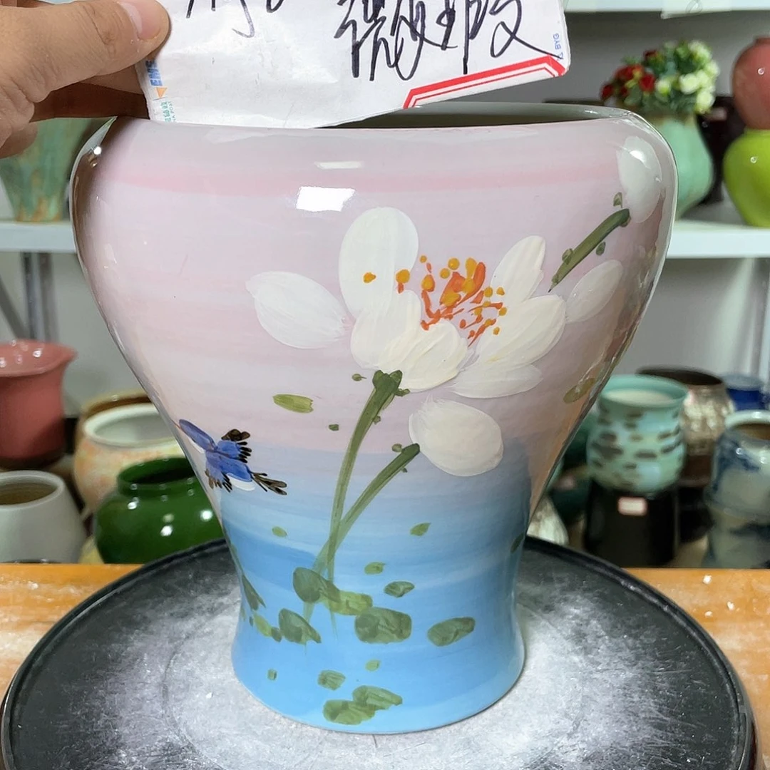 景德镇陶瓷花盆123