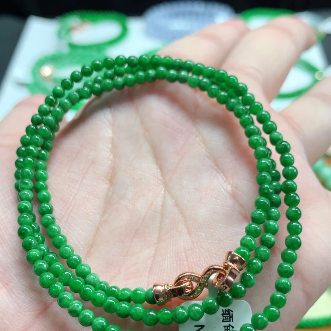 翡翠未镶嵌手链翡翠