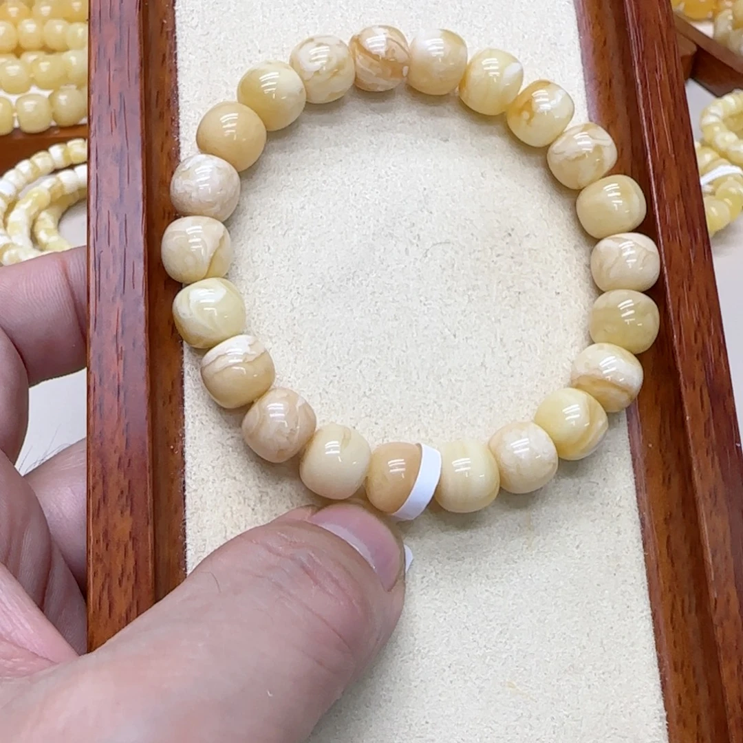 蜜蜡未镶嵌手串蜜蜡手串