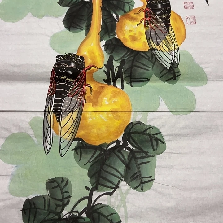 手绘国画作品欣赏