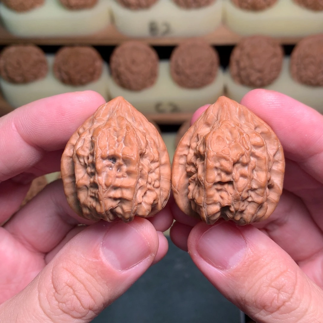 文玩核桃吊坠33蓟县野生鸡心全品