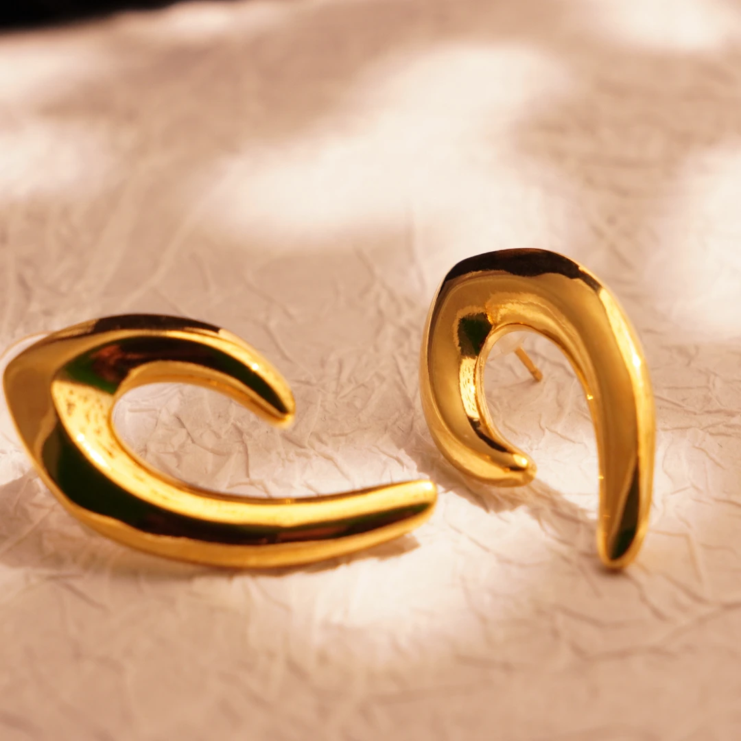 合金耳饰 合金法式耳饰0.15g[4]قاپلىما ئالتۇن