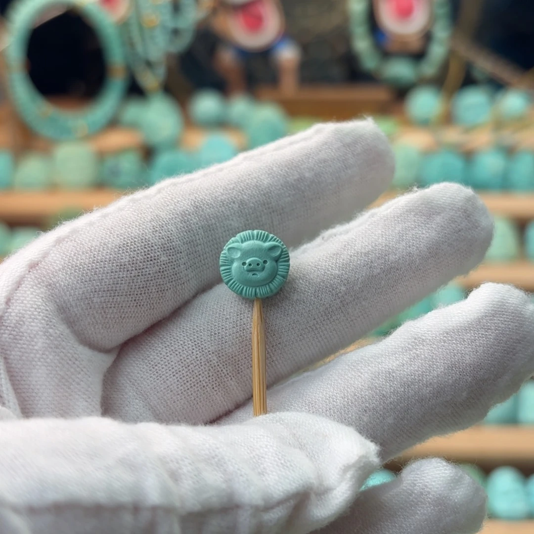 绿松石未镶嵌配饰