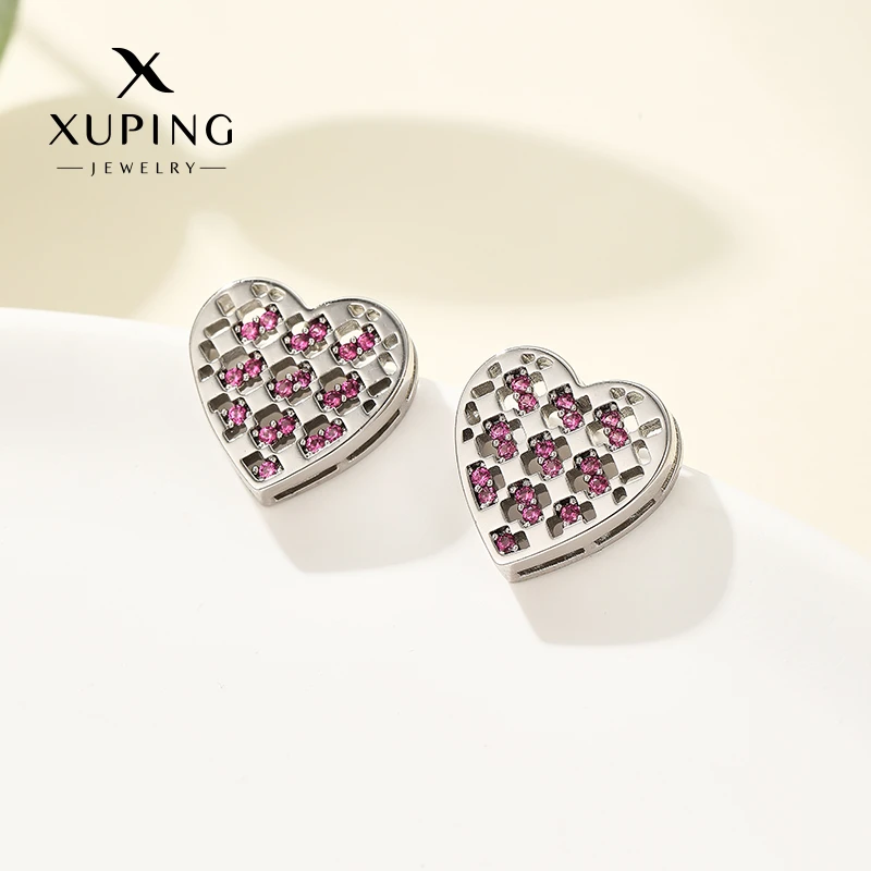 XUPING/旭平首饰 合金合成锆石耳饰 秋冬上新气质 GDY X000871142