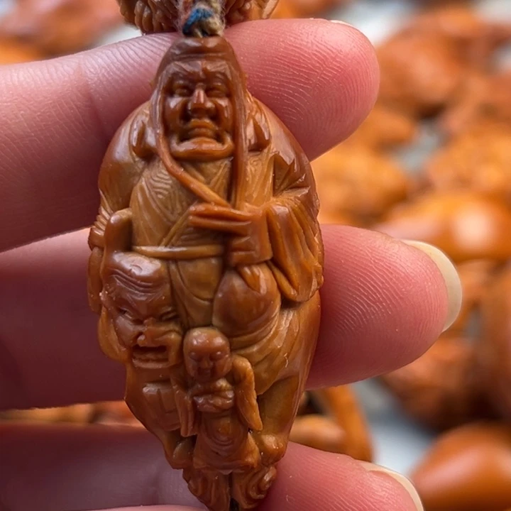 囚***湦手串/手链橄榄核騎兽罗汉